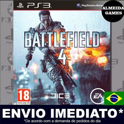 Jogo Ps3 Battlefield 4 Psn Play 3 Português Br Envio Hoje