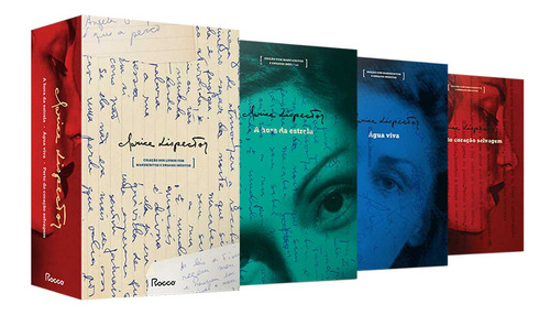 Box Clarice Lispector Manuscritos, De Clarice Lispector., Vol. 03 Volumes. Editora Rocco, Capa Dura Em Português, 2022