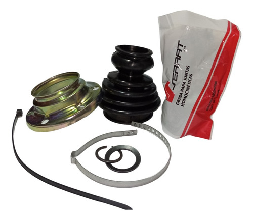 Kit Goma Lado Caja Con Flanche Metal Vw Fox