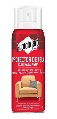 Protector De Tela Contra El Agua Scotchgard 3m 295ml