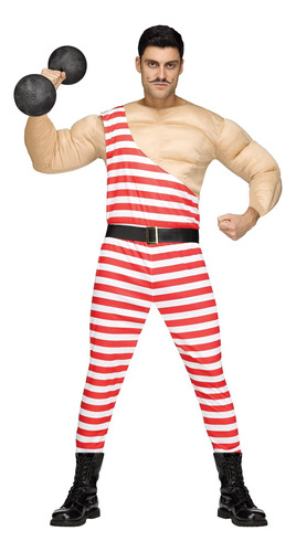 Disfraz De Hombre Musculoso Carny Fun World Para Adulto, Mul
