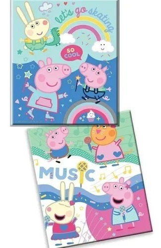 Rompecabezas Peppa Pig 2 Puzzle 6 Y 9 Piezas Licencia Orig