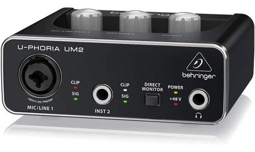 U-phoria Um2 Interfaz De Audio Usb - Behringer