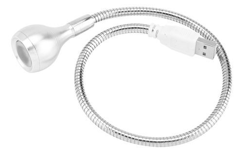 Luz Led Usb Portátil Con Cuello Flexible De 1 W, Lectura Noc