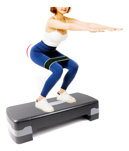 Step Academia Exercício Altura Ajustável Funcional Aeróbico