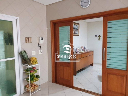 Casa Com 3 Dormitórios À Venda, 320 M² Por R$ 1.170.000,00 - Vila Homero Thon - Santo André/sp - Ca1355