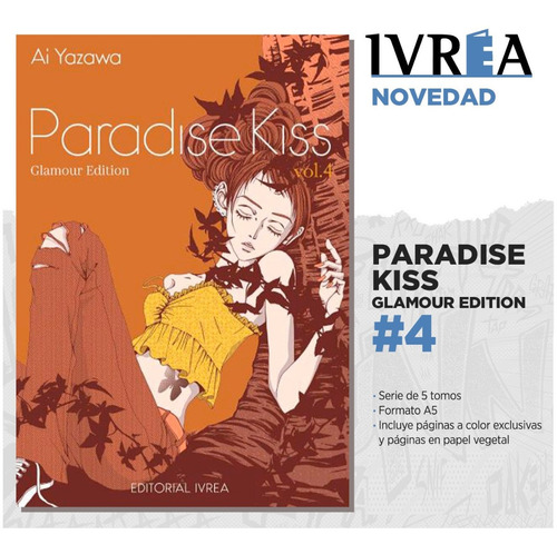 Paradise Kiss Glamour Edition 04 - Ai Yazawa - Ivrea España