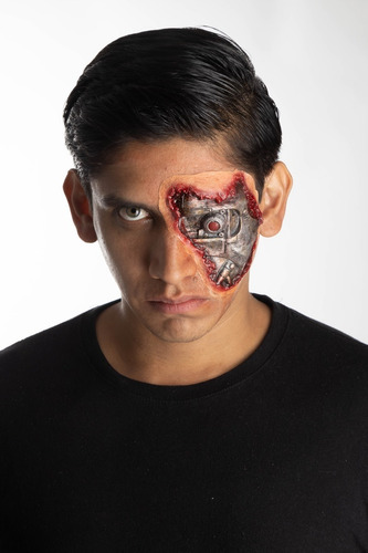 Aplicación De Maquillaje Ojo Robot Terminator Cyborg Face