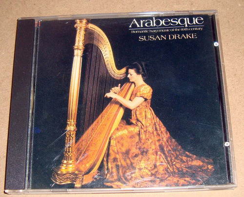 Susan Drake Harp Arabesque Debussy Zabel Dizi Cd Uk / Kktus
