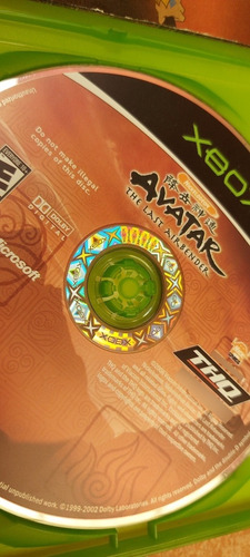 Juego Avatar The Last Airbender Xbox Con Instructivo (Usado)