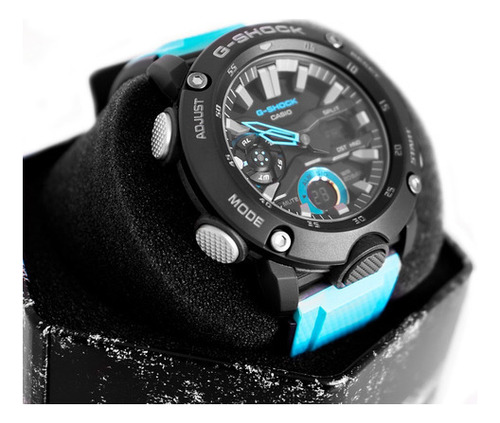 Reloj Casio G-shock Carbon Core Guard azul GA-2000-1a2dr