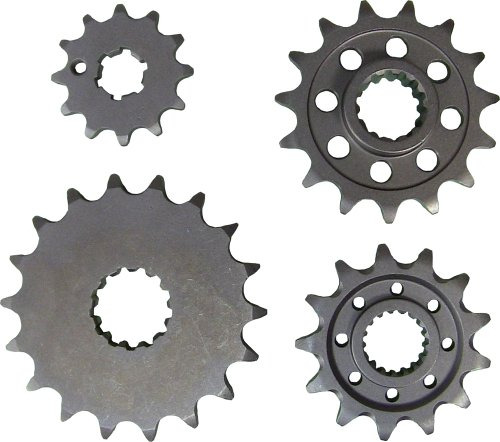 Jt Sprockets Jtf516.16 16t Piñón Delantero De Acero, Negro