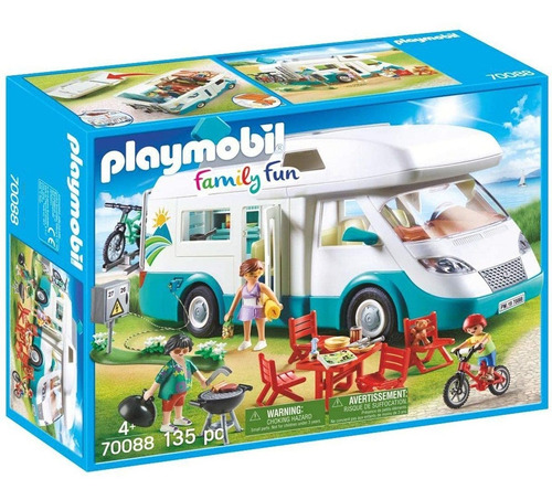 Juguete Caravana De Verano Playmobil Family Fun 135pcs Febo