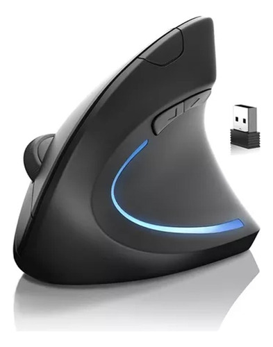 Mouse Hp Vertical Inalambrico Ergonomico Recargable Tipo C 