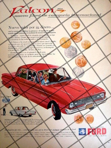 Afiche Retro  Autos Ford Falcon 1964 -1065