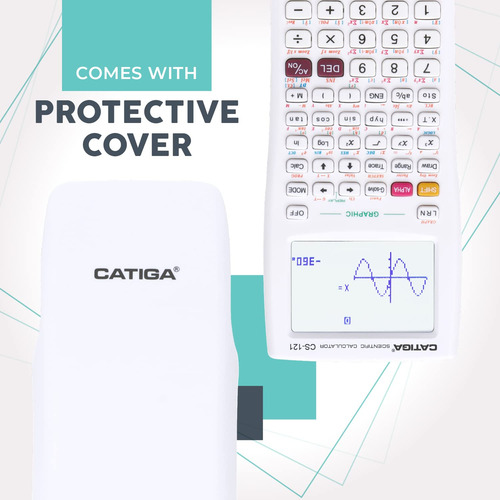 Calculadora Científica Con Funciones Gráficas -blanco