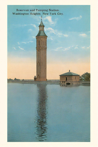 Vintage Journal Reservoir And Pumping Station, Washington Heights, Nyc, De Found Image Press. Editorial Found Image Pr, Tapa Blanda En Inglés