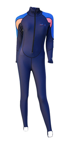 Traje De Buceo Elástico Diseño De Cuerpo Entero Con
