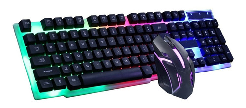 Kit Teclado Y Mouse Gamer Urban Hecate Impermeable Ñ Skyway