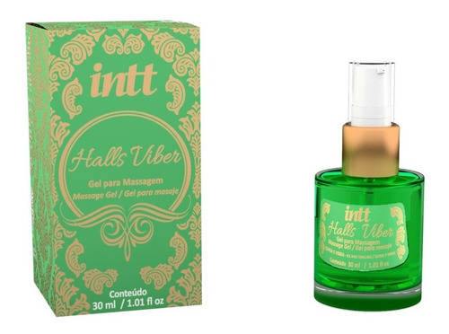 Halls Viber Sabor Menta 30ml Intt Gel Pulsante Excitante