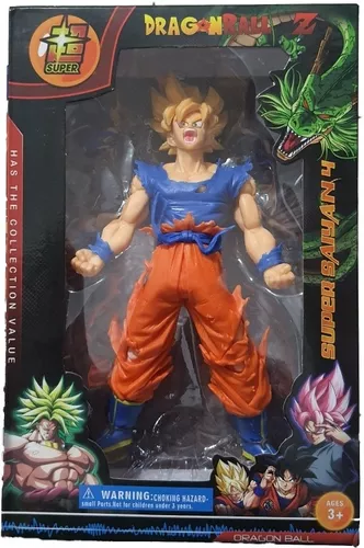 Boneco Dragon Ball Z - Goku Super Sayajin 20cm Cabelo Loiro