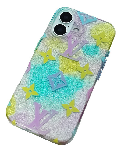 Funda Multicolor Para iPhone 16 Lv