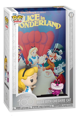 Funko Pop! Disney Alice With Cheshire Cat In The Wonderland (Usado)