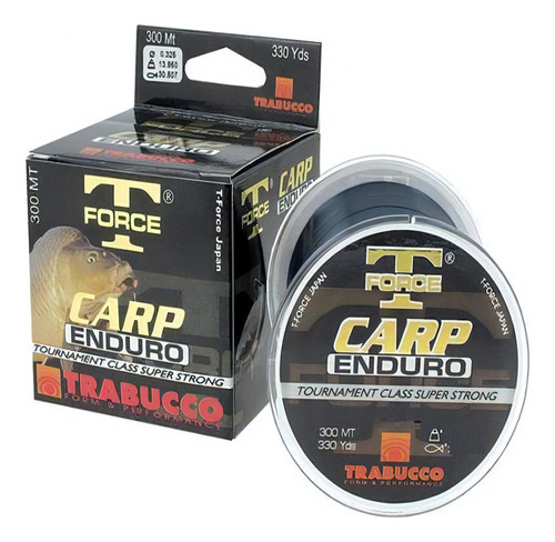 Linha Monofilamento Trabucco Carp Enduro 0,32mm 30lbs 300m