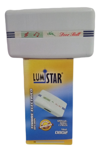 Timbre Eléctrico Campana Din-don Lumistar (120v-60hz)   Db02