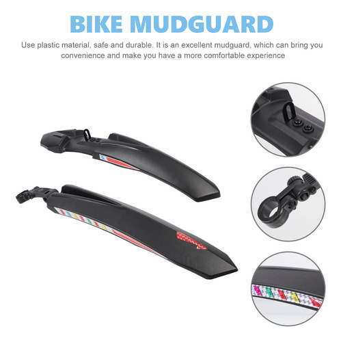 1 Par De Guardabarros Para Bicicleta De Montaña Y Protectore