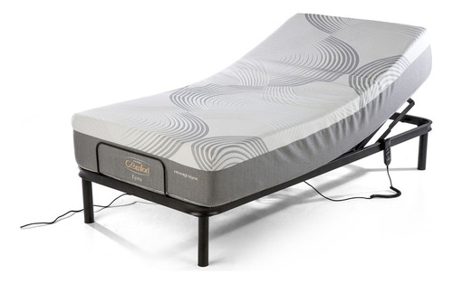 Royal Confort Lyra Cucheta/Plegable/Multifunción cama eléctrica Queen size color Blanco