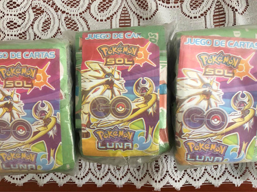 Cartas Coleccionables Cromos Pokemon Go Sol Y Luna