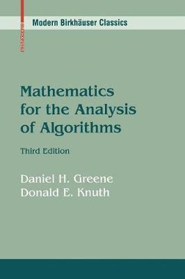 Libro Mathematics For The Analysis Of Algorithms - Daniel...