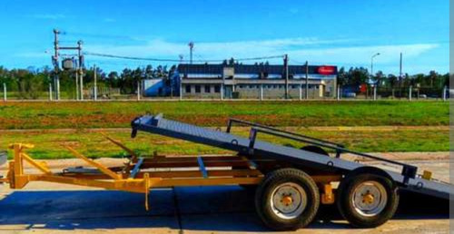 Trailer Trv6000 Camilla De Auxilio Nuevo Basculante Para 5tn