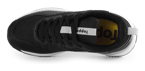 Imagen 4 de 7 de Zapatillas Topper Cover Iv Negro Unisex