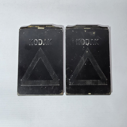 Antiguas Porta Placas Vidrio Kodak Metal Zeiss Ikon Ro 2660 (Usado)