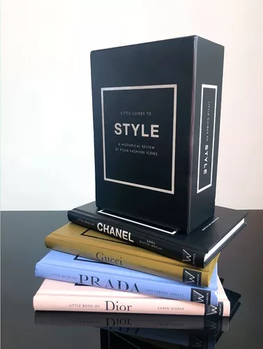 Estuche (4) Libro Little Book Prada + Dior + Gucci + Chanel