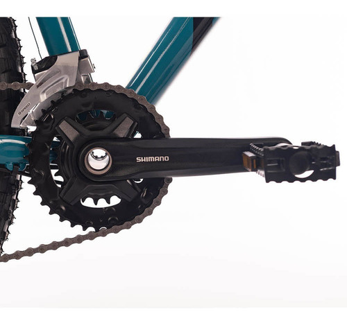 Mountain bike Sense Fun Evo 2023 aro 29 L 18v freios de disco hidráulico câmbios Shimano Altus M2020 y Shimano Alivio M3100 Shadow cor acqua