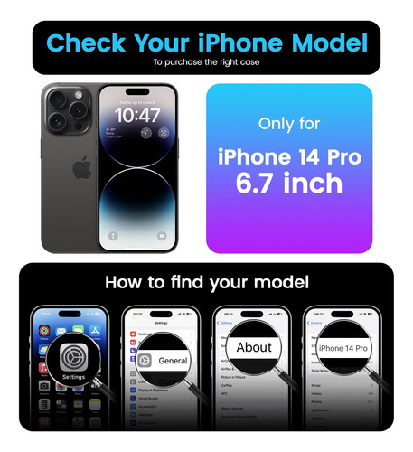 Funda De Silicona Otofly A Prueba De Golpes Para iPhone 14 P