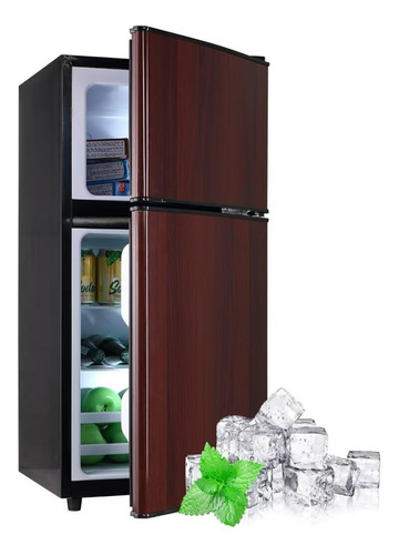 Ootday Refrigerador Compacto, Refrigerador Pequeno Con Puert