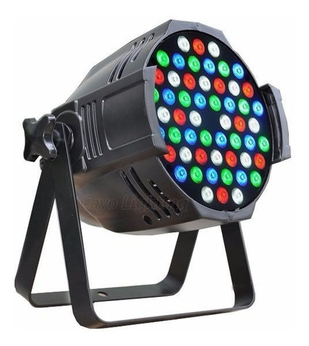 Proton 54 Led 3w Par 64 Rgb Maxima Potencia Dmx Envio Gratis