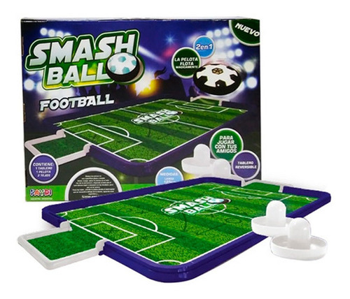 Imagen 1 de 10 de Juego Tejo De Mesa Smash Ball Niños 2 En 1 Football Hockey