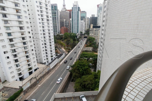 Imagem 12 de 15 de Flat Mobiliado Com 48m² Com Serviços De Arrumação Diária Próximo Da Avenida Paulista. Sem Burocracia - Sf35948
