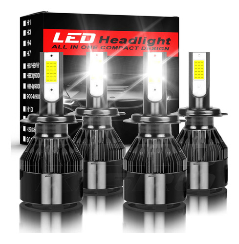 Focos Led H7 Para Jetta Mk6 2011 2012 2013 2014 2015 201 [u]