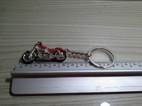 Chaveiro Harley Davidson Metal Presente Moto Clube Vermelho