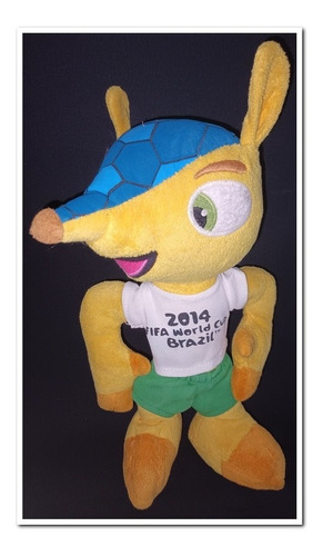 Mundial Brasil 2014 Fuleco 30x20 Cms. Aprox.