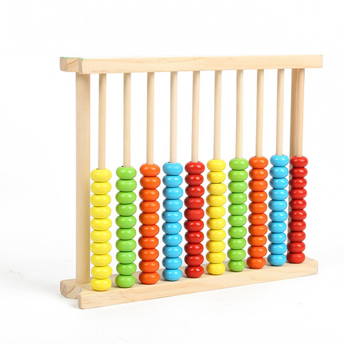 Cuentas De Ábaco De Madera Para Niños, Conteo De Cuentas, Ma