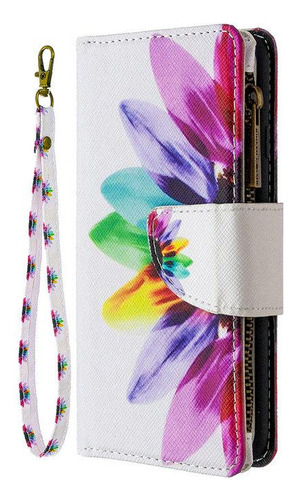 Funda De Teléfono De Piel Con Ranura Para Tarjetas Con Crema