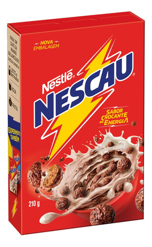 Cereais Nestlé Nescau Crocante de Energia em caixa 210 g