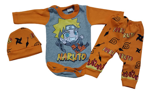Ajuar Para Bebé Naruto Set Bebé 